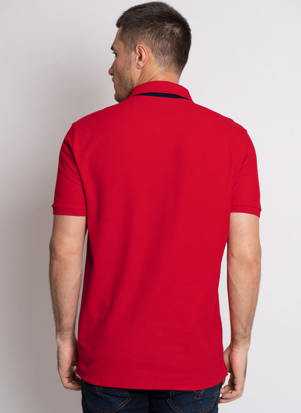 Camisa-Polo-Aleatory-Piquet-Light-Vermelha-Vermelho-P