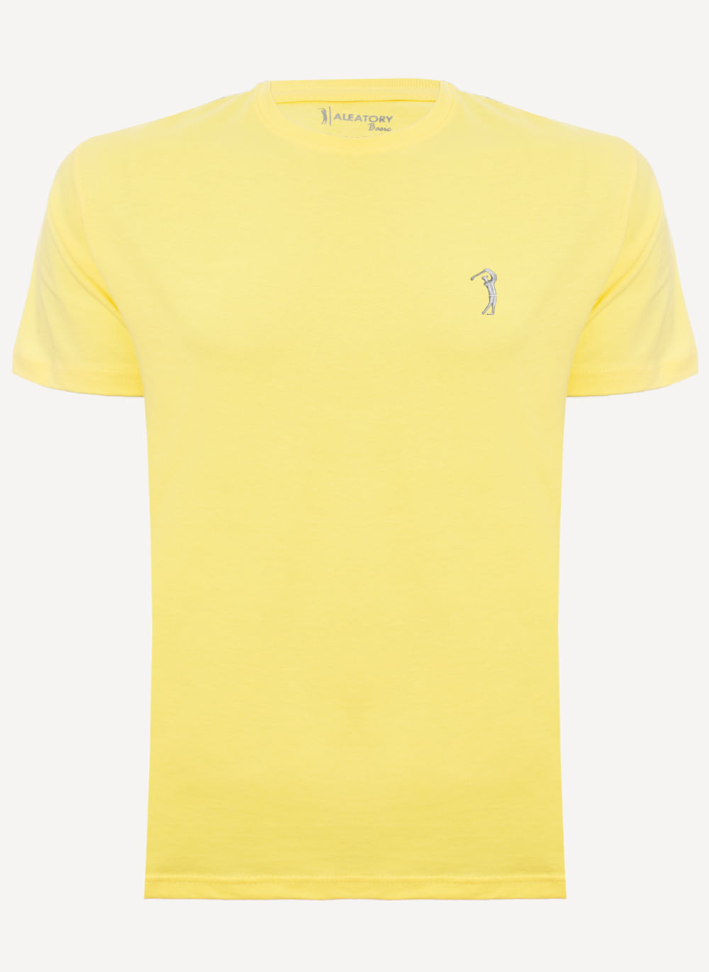Camiseta-Amarelo-Lisa-Aleatory-Amarelo-P