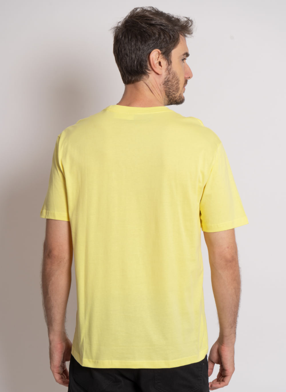 Camiseta-Amarelo-Lisa-Aleatory-Amarelo-P