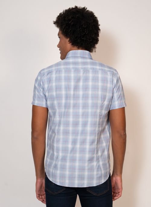 Camisa Aleatory Xadrez Manga Curta Hype