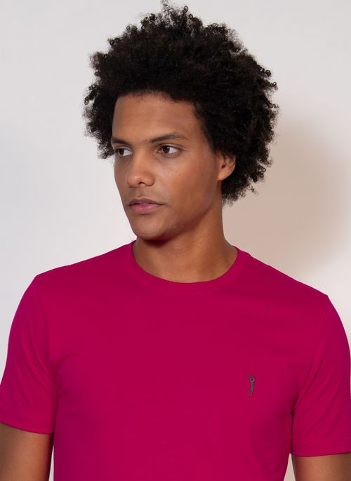 Camiseta Básica Aleatory Fit Pink