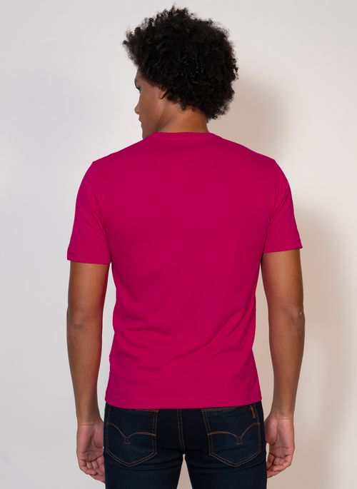 Camiseta Básica Aleatory Fit Pink