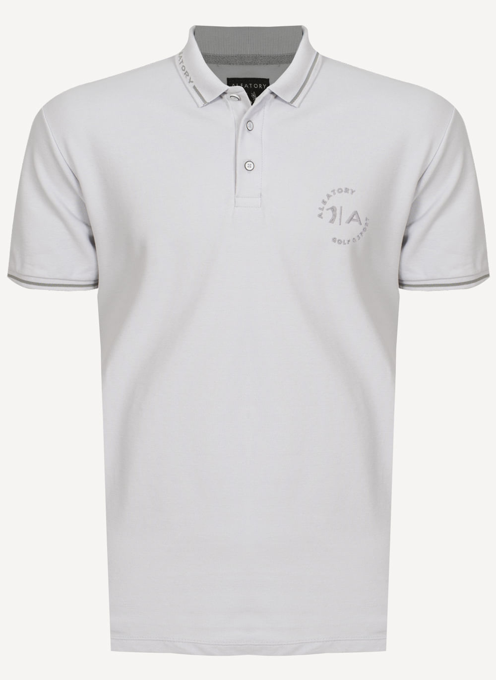 Camisa-Polo-Aleatory-Piquet-Sophisticated-Cinza-Cinza-M