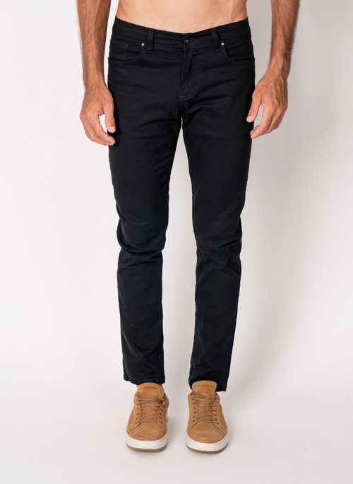 Calça Sarja Aleatory 5 Bolsos Preta