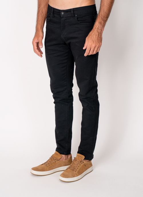 Calça Sarja Aleatory 5 Bolsos Preta