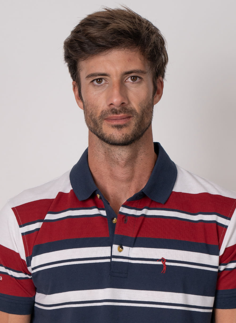 Camisa-Polo-Aleatory-Listrada-Legend-Vermelha-Vermelho-P