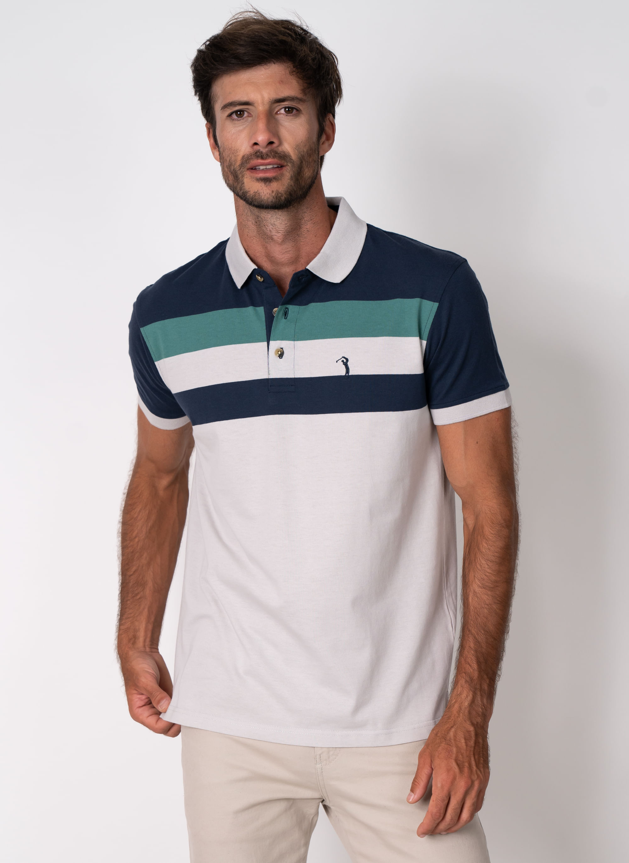 Camisa-Polo-Aleatory-Listrada-Full-Cinza-Cinza-XGG