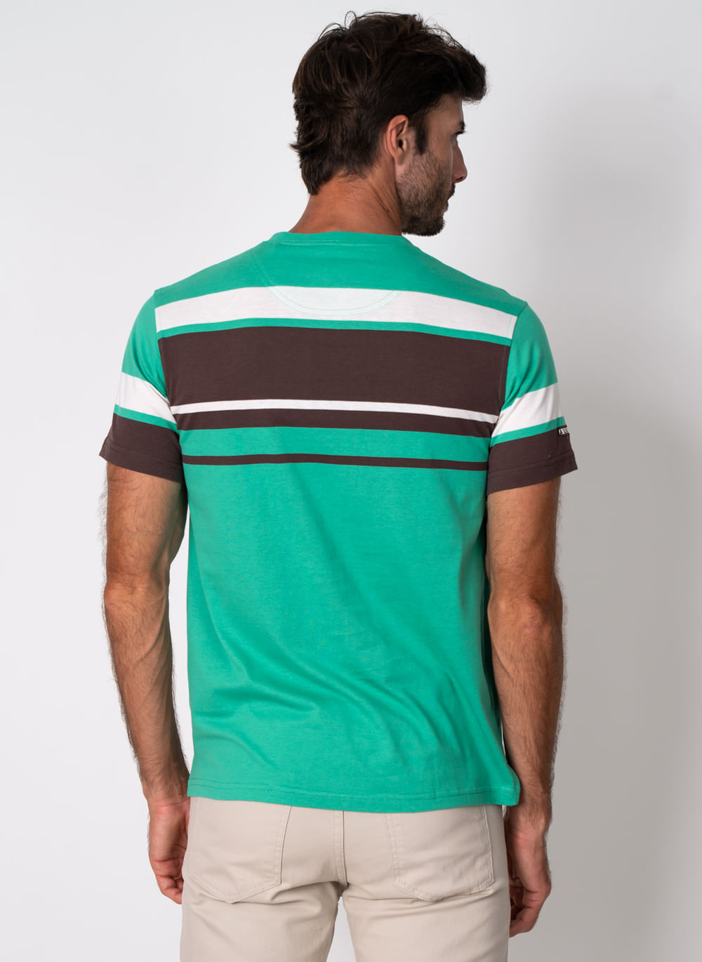 Camiseta-Aleatory-Listrada-Talent-Verde-Verde-P