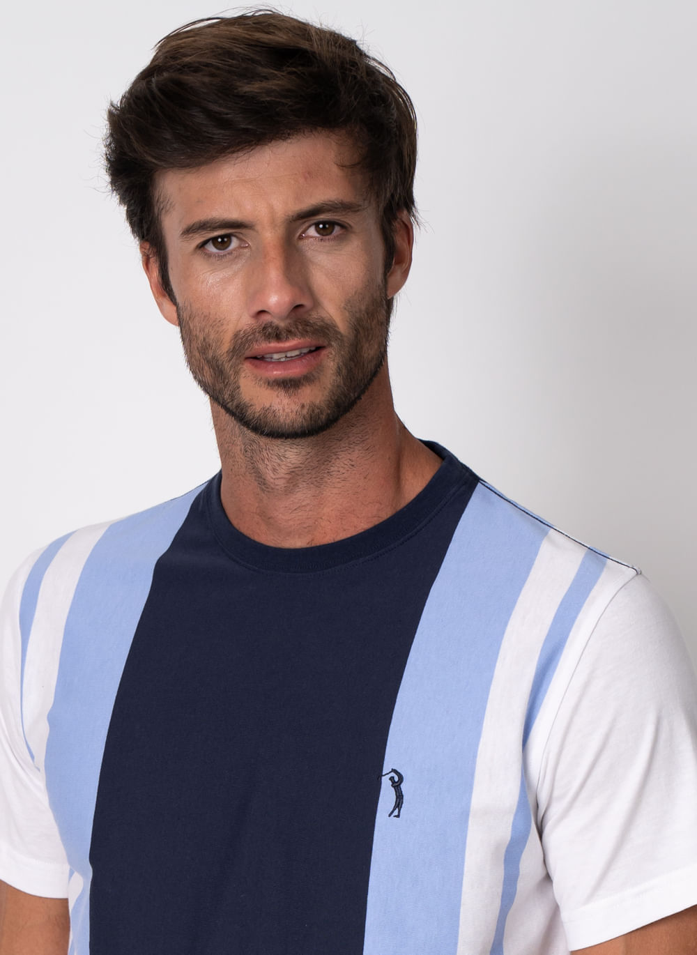 Camiseta-Aleatory-Listrada-Solid-Marinho-Azul-Marinho-P