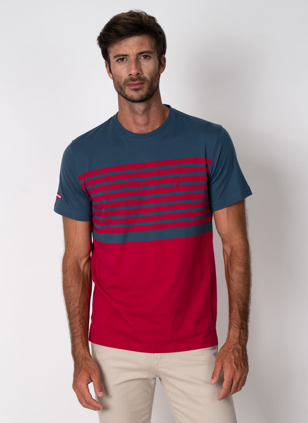 Camiseta-Aleatory-Listrada-Force-Marinho-Azul-Marinho-GG