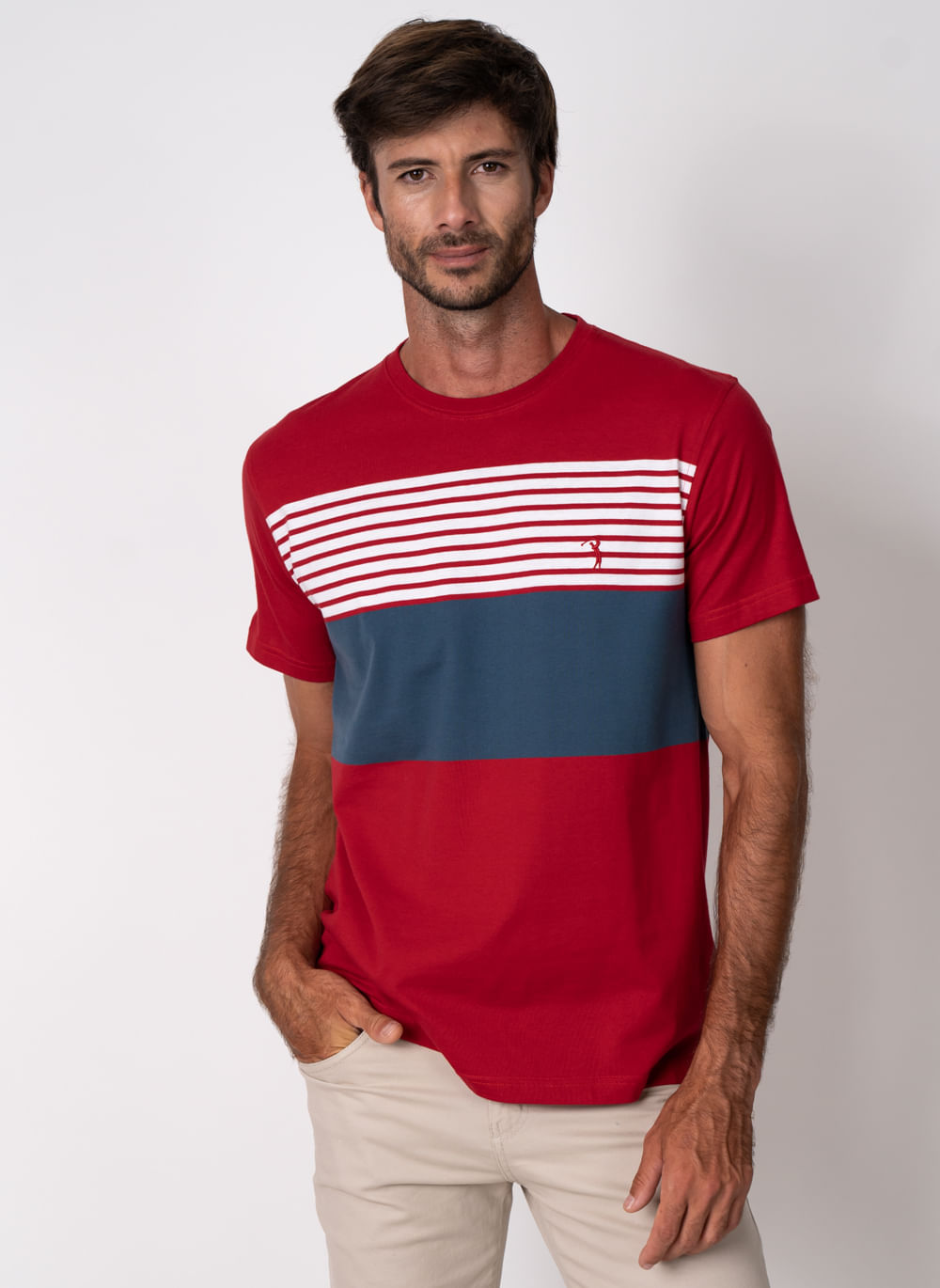 Camiseta-Aleatory-Listrada-Prestige-Vermelha-Vermelho-P