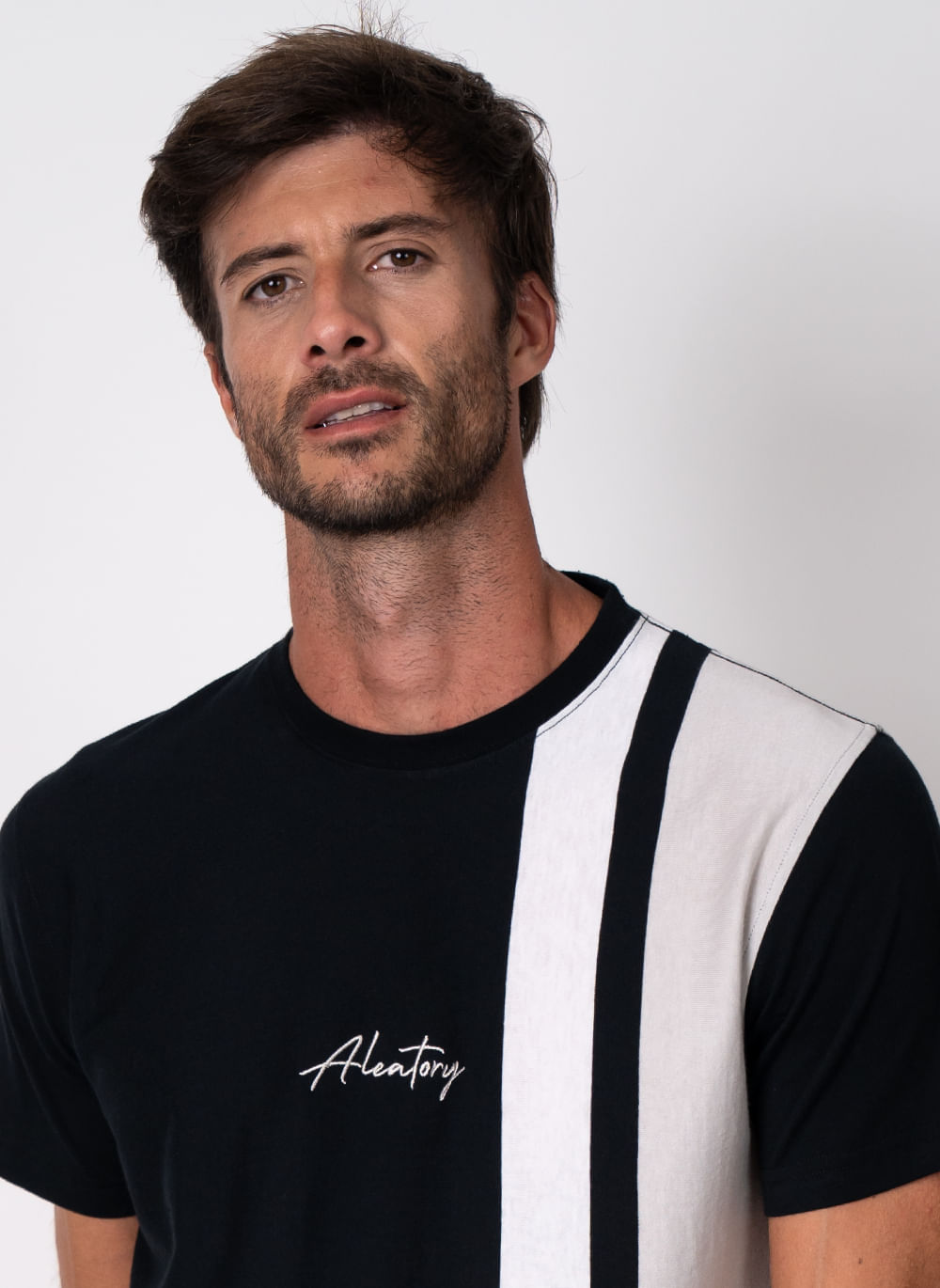 Camiseta-Aleatory-Listrada-Move-Preta-Preto-P