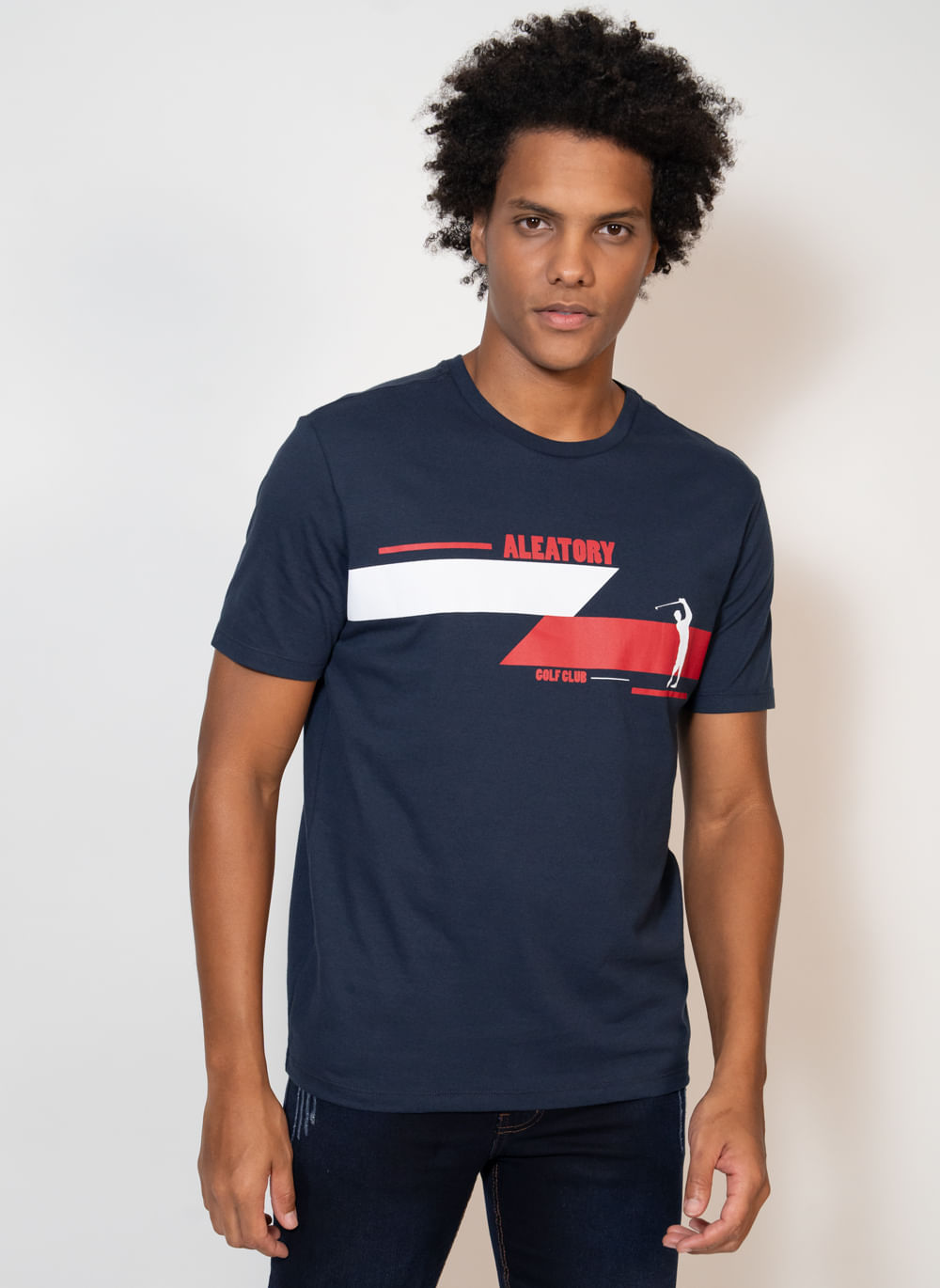 Camiseta-Aleatory-Estampada-Golf-Marinho-Azul-Marinho-P