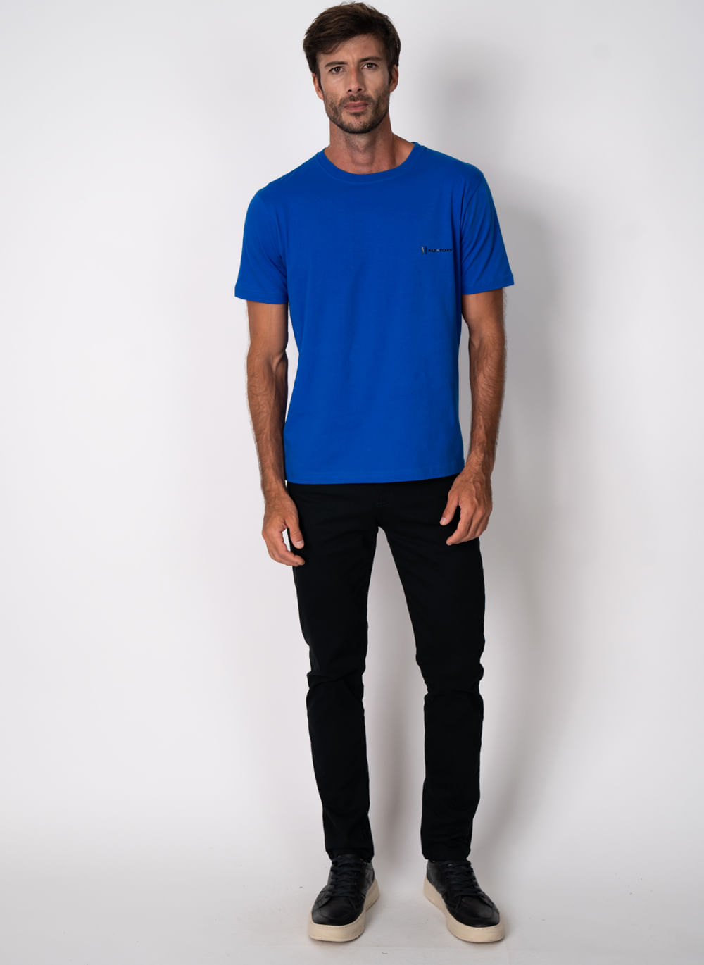 Camiseta-Aleatory-Estampada-Power-Azul-Azul-P