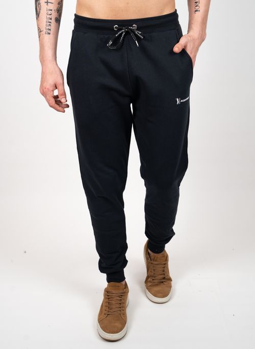 Calça Moletom Aleatory Star Preta