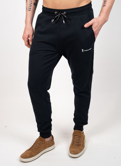 Calça Moletom Aleatory Star Preta