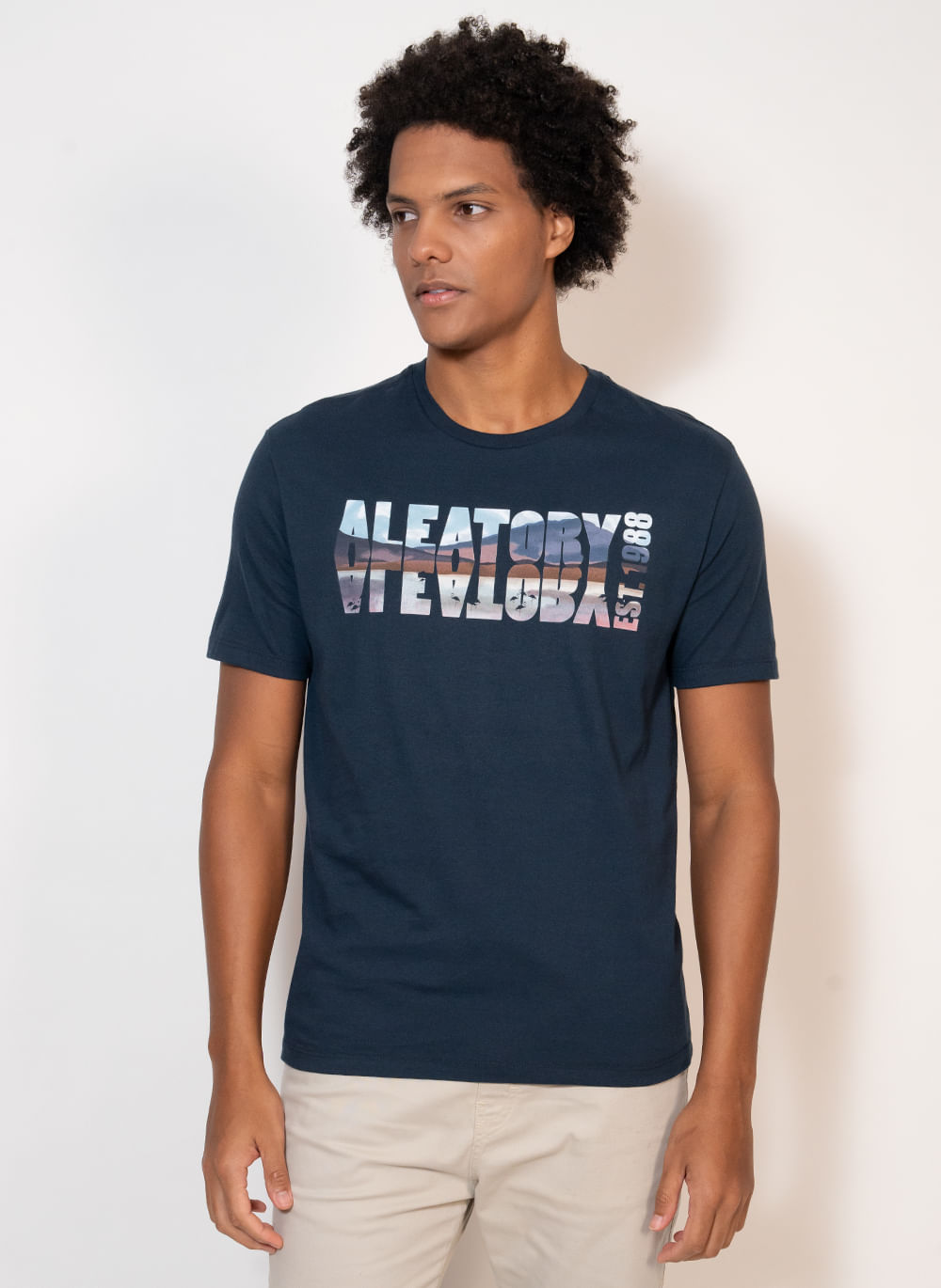 Camiseta-Estampada-Aleatory-Horizon-Marinho-Azul-Marinho-P