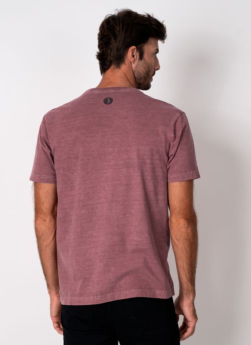Camiseta Aleatory Lisa Stone Vermelha