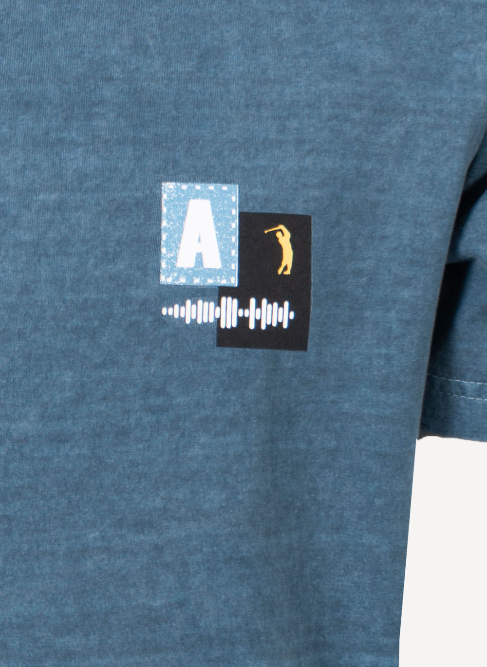 Camiseta-Estampada-Aleatory-Stone-Azul-Azul-G
