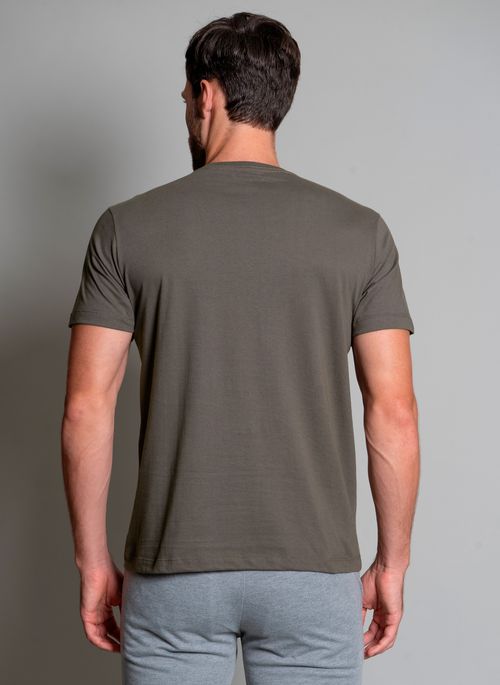 Camiseta Signature Estampada Shadow Verde