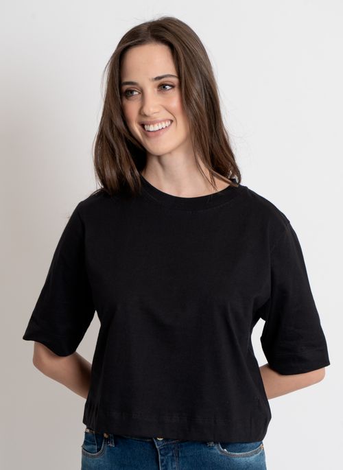 Blusa Feminina Aleatory Lisa Confident Preta