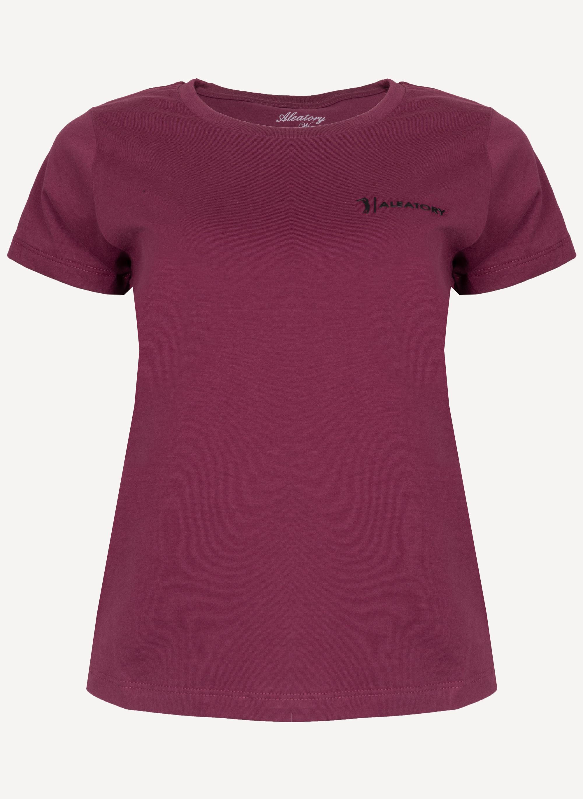 Camiseta-Feminina-Aleatory-Estampada-Fine-Vinho-Vinho-P