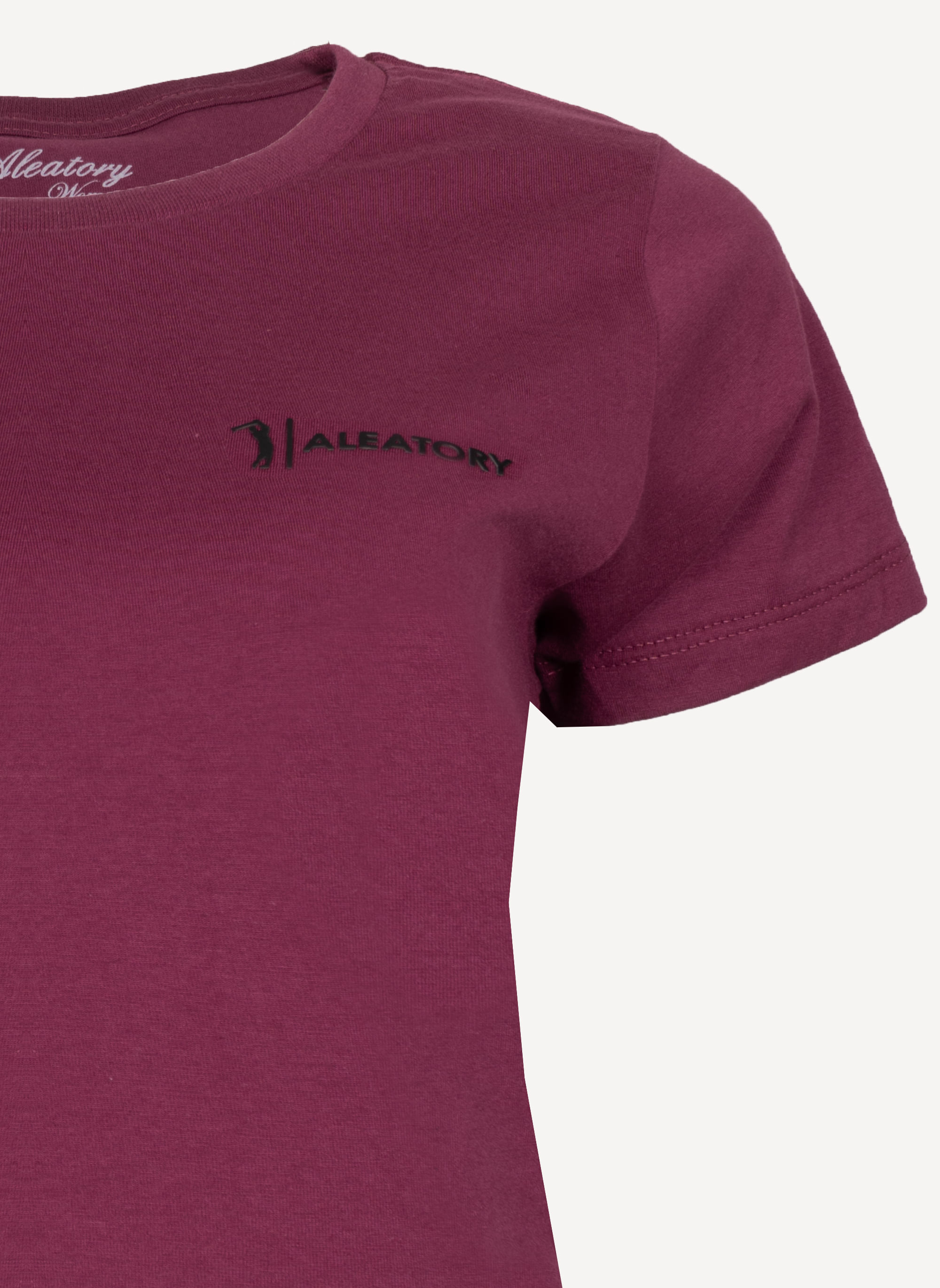 Camiseta-Feminina-Aleatory-Estampada-Fine-Vinho-Vinho-P