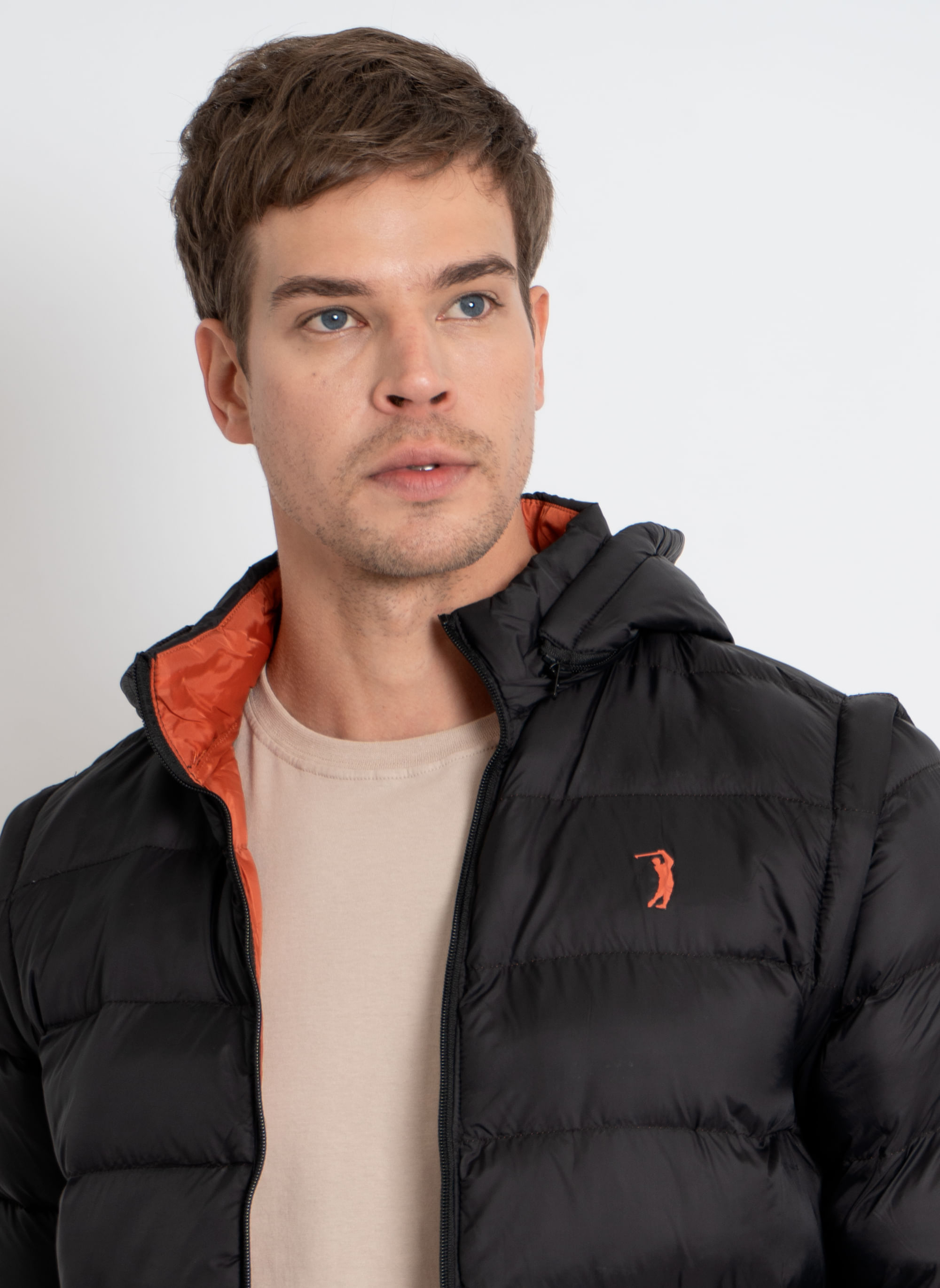 Jaqueta-Aleatory-Puffer-Capuz-Removivel-Preta-Preto-G