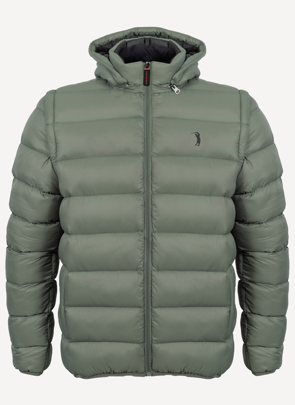 Jaqueta-Aleatory-Puffer-Capuz-Removivel-Verde-Verde-Militar-M