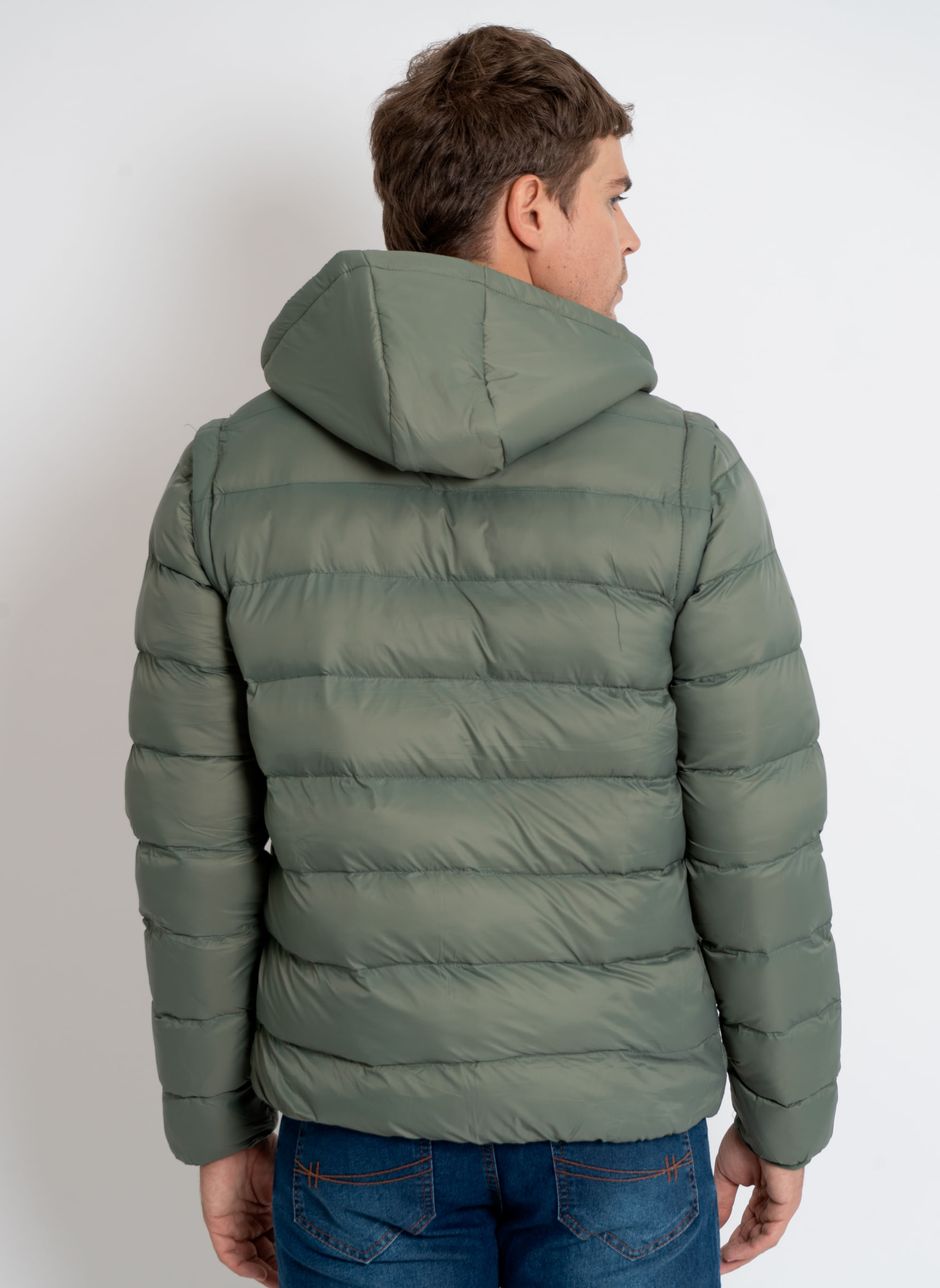 Jaqueta-Aleatory-Puffer-Capuz-Removivel-Verde-Verde-Militar-M