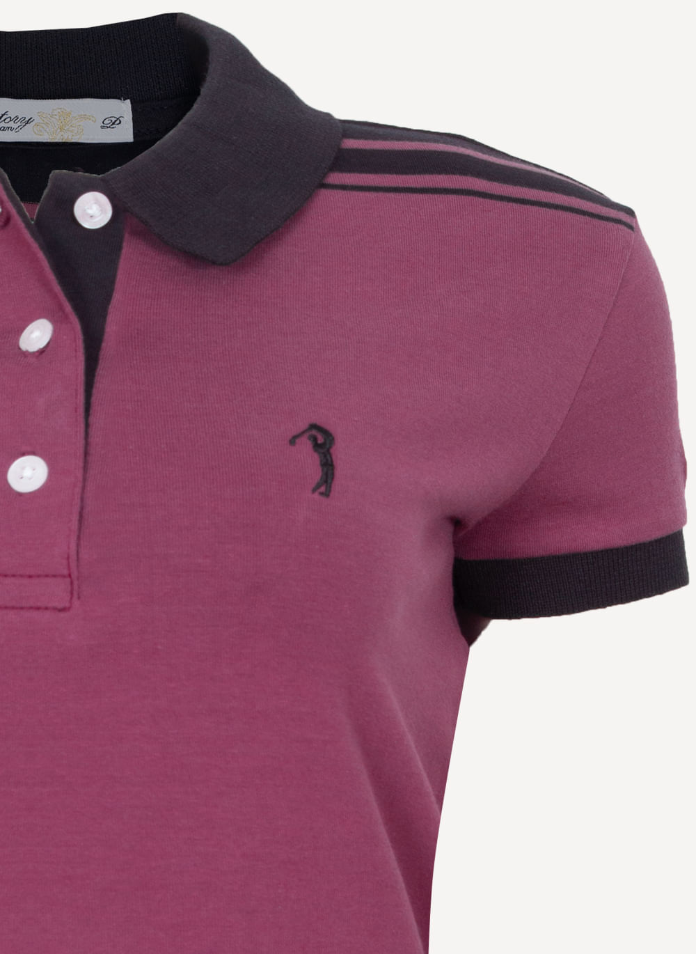 Camisa-Polo-Feminina-Aleatory-Revolution-Vinho-Vinho-M