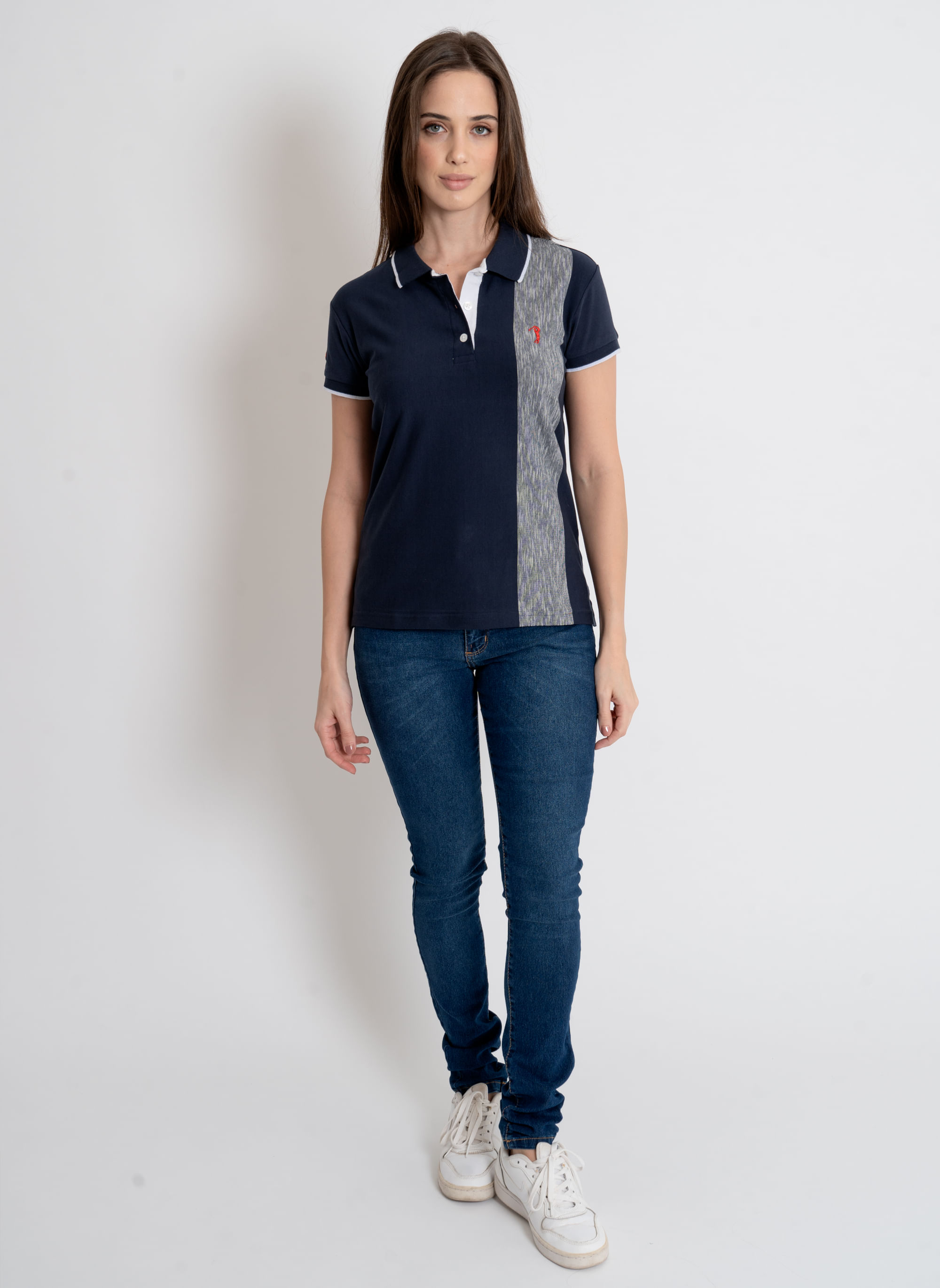 Camisa-Polo-Aleatory-Feminina-Listrada-Lany-Marinho-Azul-Marinho-P