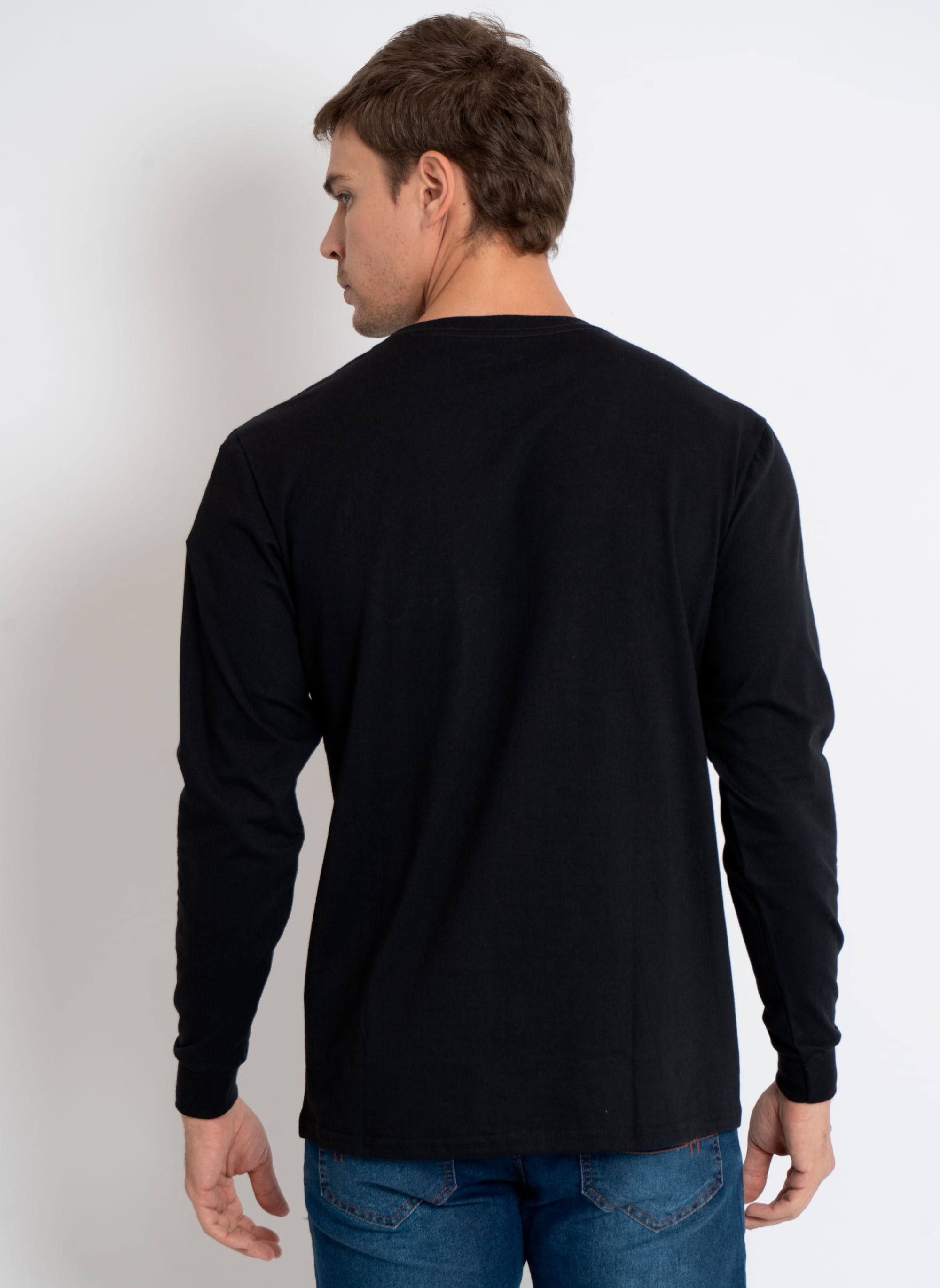 Camiseta-Aleatory-Basica-Manga-Longa-Freedom-Preta-Preto-P