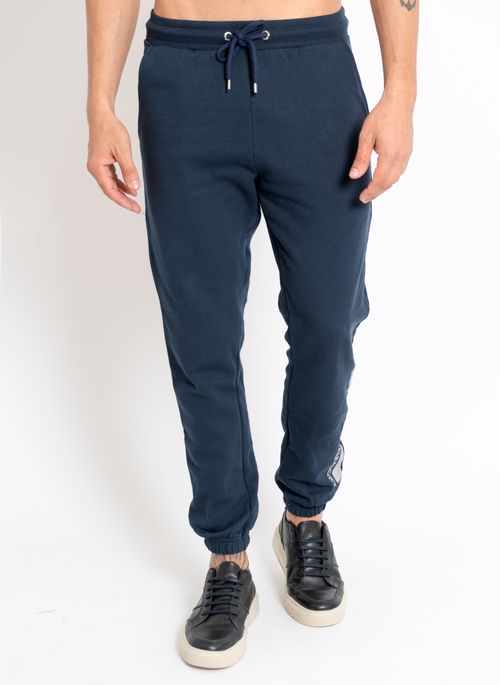Calça Moletom Aleatory Chill Marinho