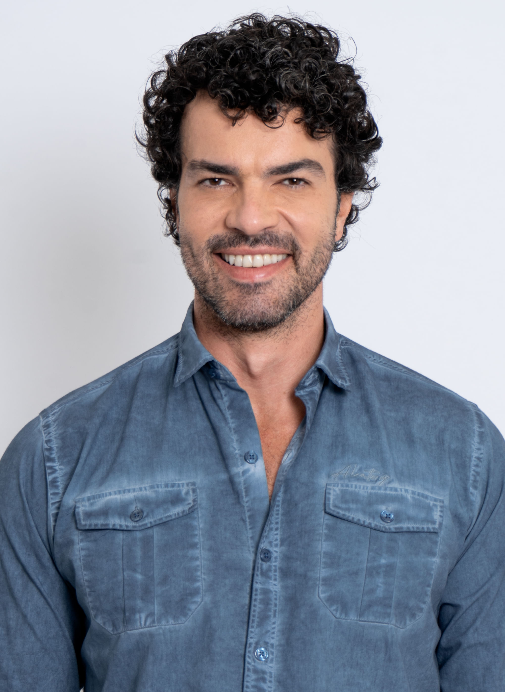 Camisa-Aleatory-ML-Tinturada-Azul-Azul-M