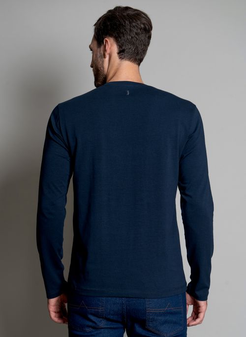 Camiseta Signature Básica ML Prime Marinho