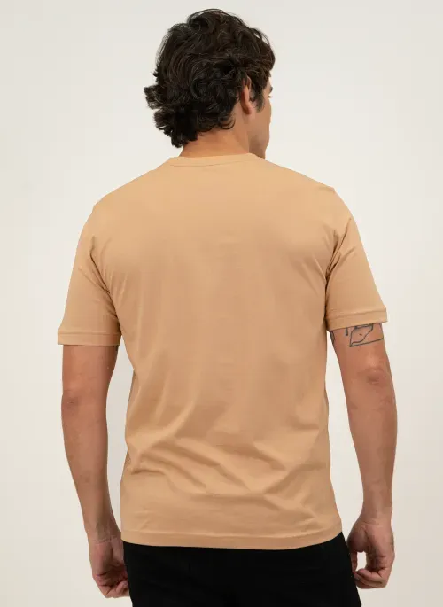 Camiseta Aleatory Lisa Khaki