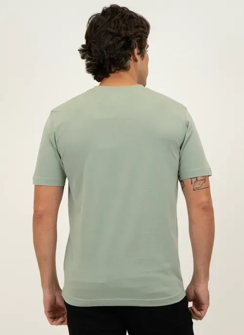Camiseta Verde Claro Lisa Aleatory