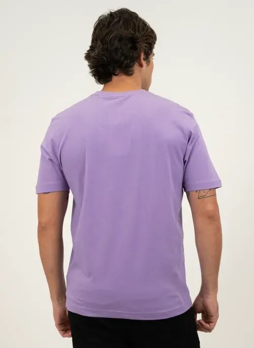 Camiseta Roxa Lisa Aleatory