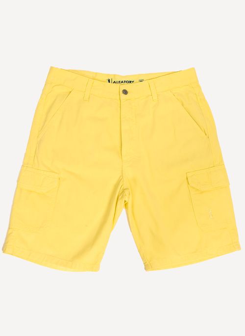 Bermuda Sarja Cargo Aleatoy Yellow Sun