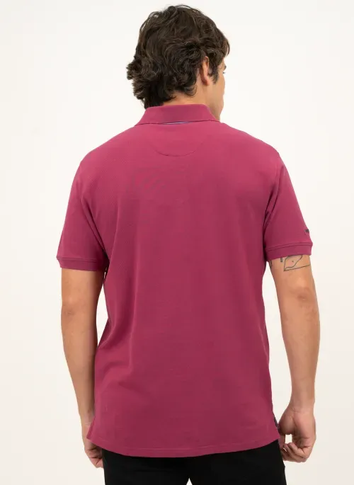 Camisa Polo Cranberry Lisa Aleatory