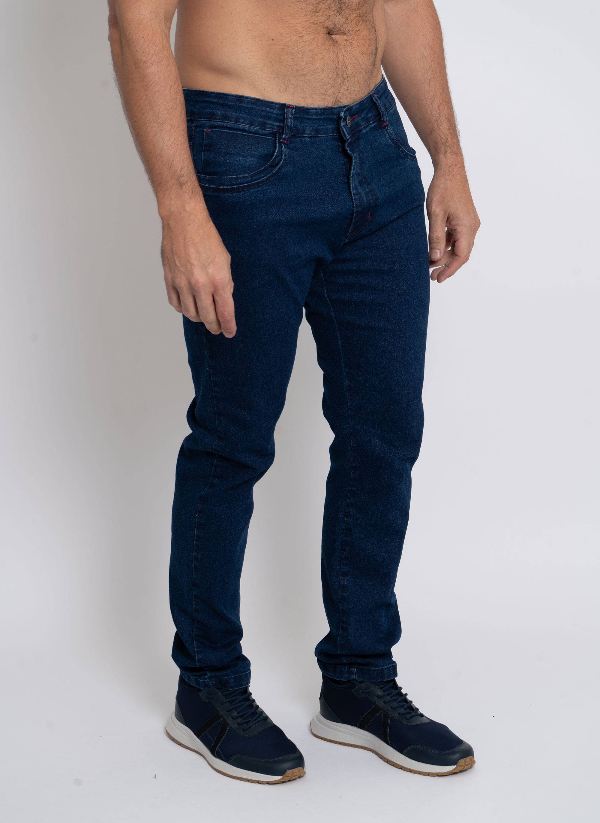 Calca-Aleatory-Jeans-Claro-Masculina-Azul-Jeans-40