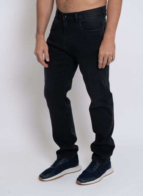 Calça Aleatory Jeans Preto Masculina