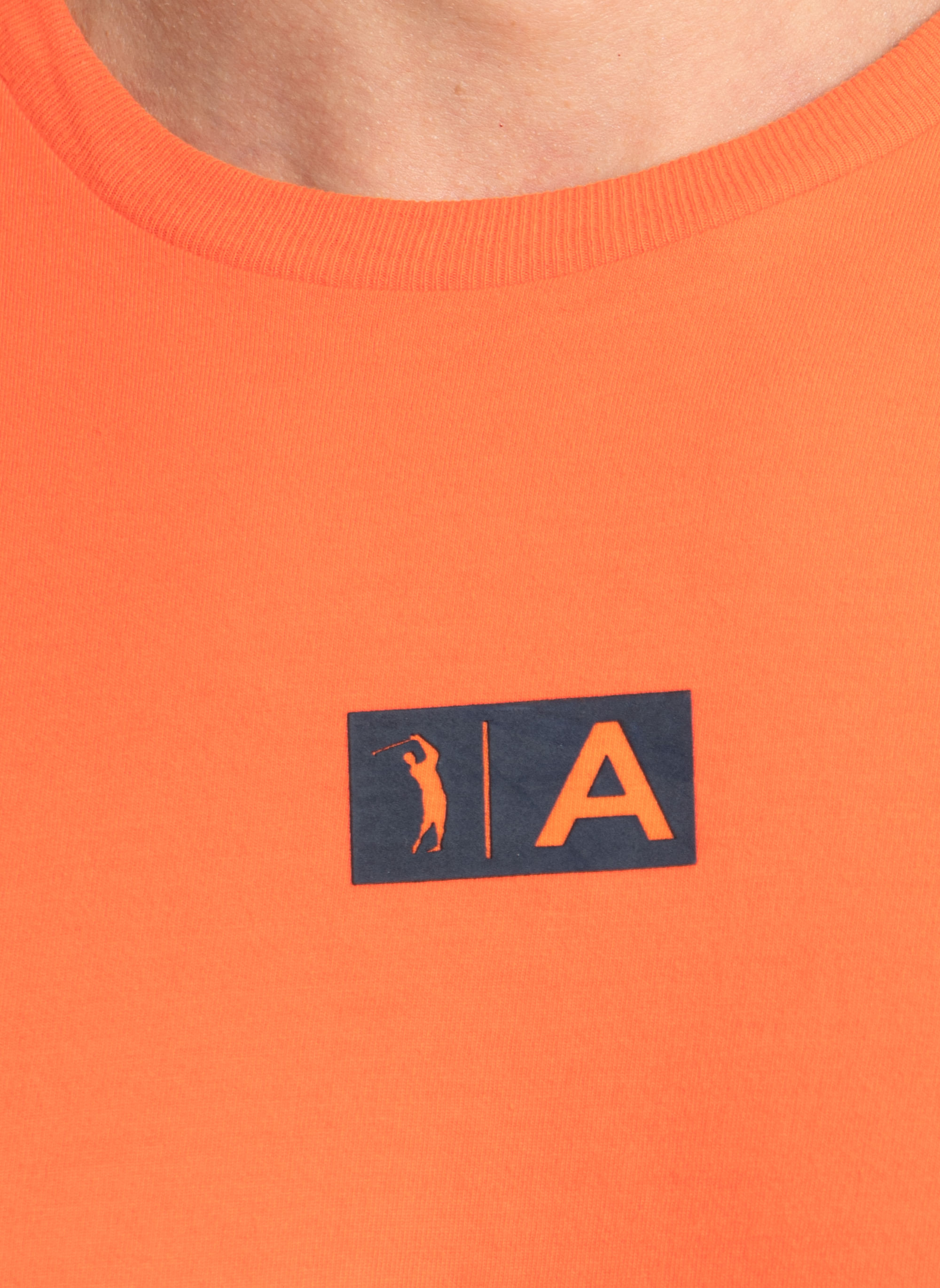 Camiseta-Estampada-Aleatory-A-Class-Laranja-Laranja-M
