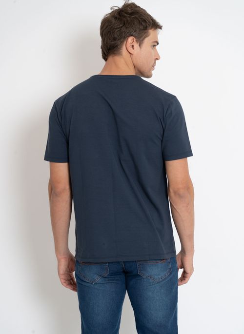 Camiseta Aleatory Stretch Marinho