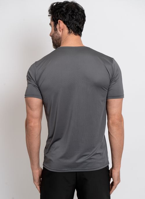 Camiseta Lisa Aleatory Sportive Class Cinza