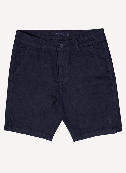 Bermuda Jeans Marinho Aleatory