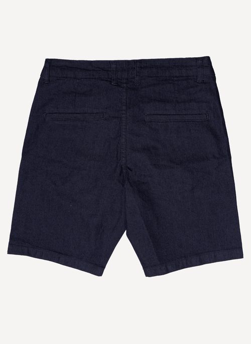 Bermuda Jeans Marinho Aleatory