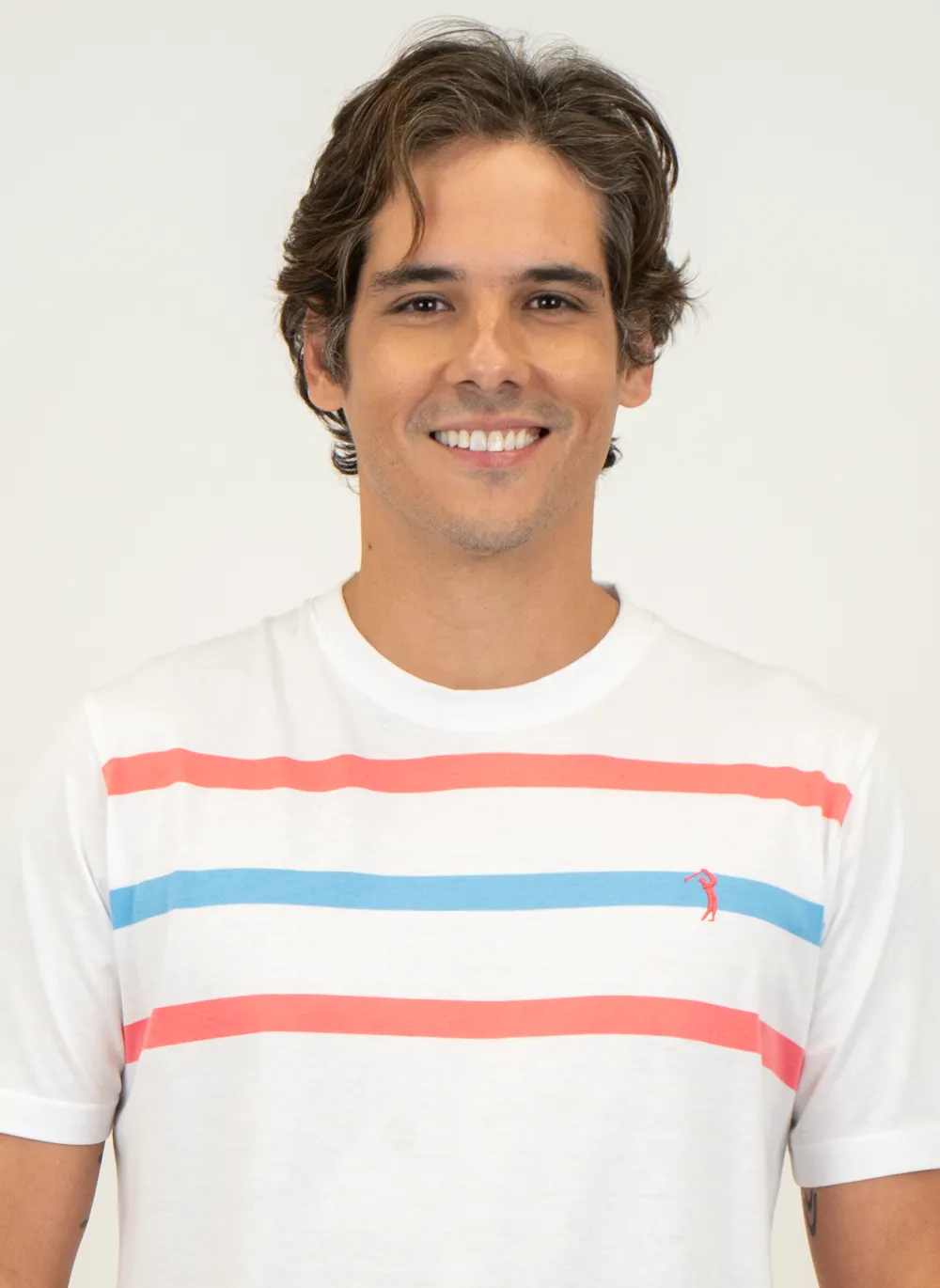 Camiseta-Masculina-Aleatory-Listrada-Baltimore-Branco-Branco-G