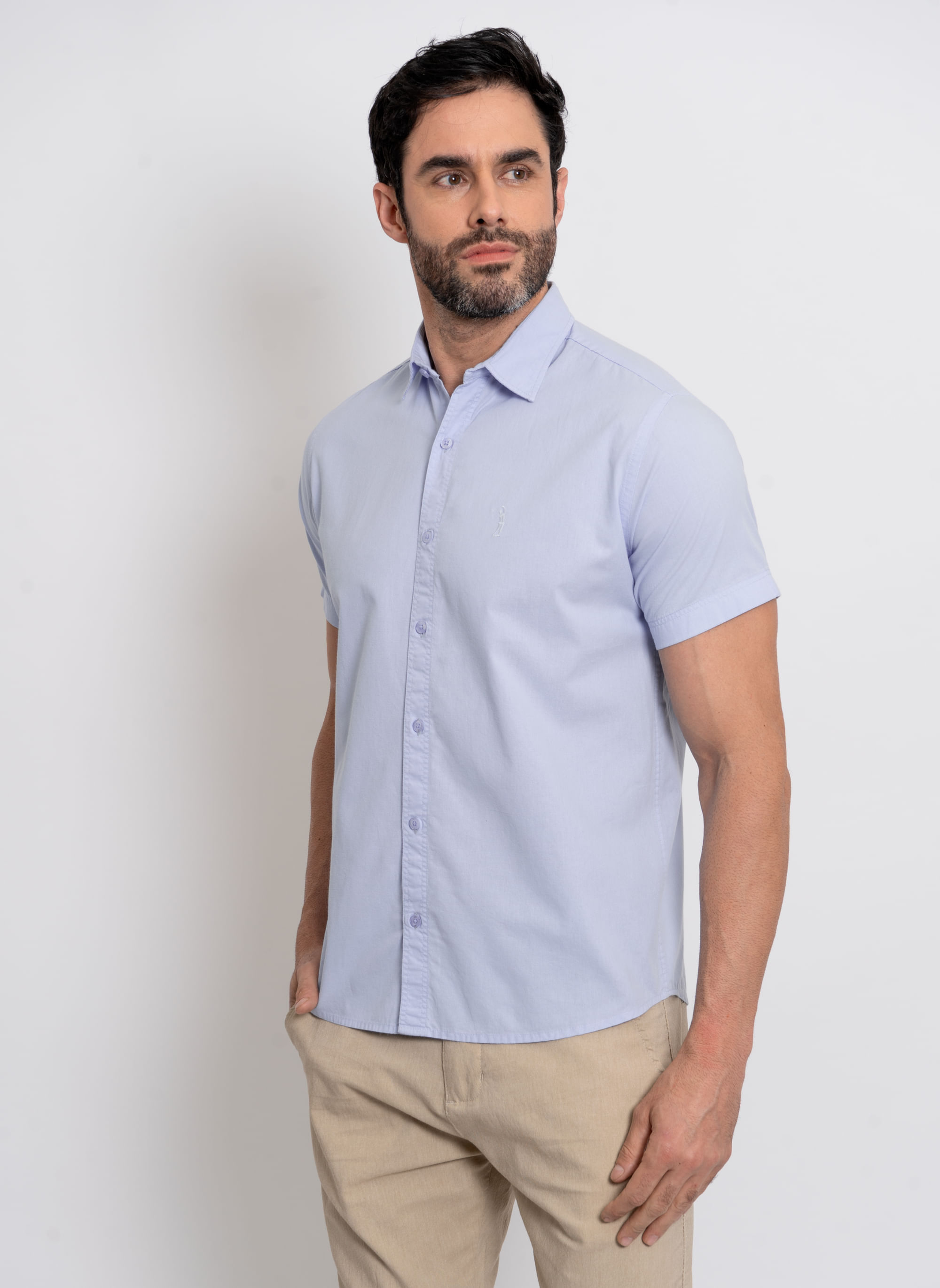 Camisa-Lisa-Aleatory-South-Manga-Curta-Azul-Claro-Azul-M